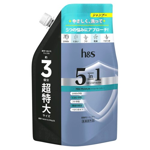 h&s5in1MモイスチャーSP替 850G×6