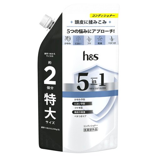 h&s5in1コンディショナー替 560G×10
