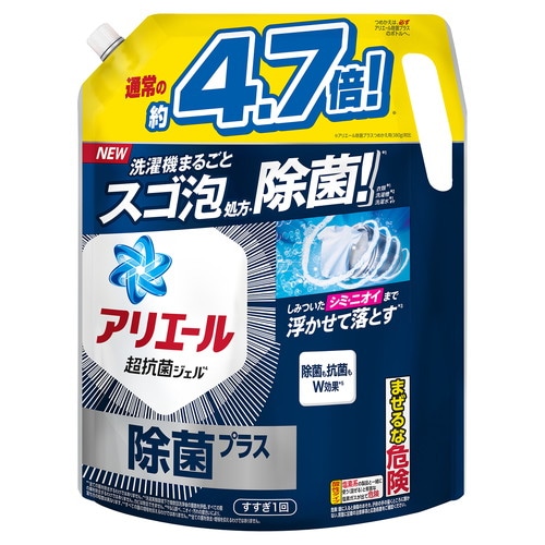 アリエールジェル除菌プラス替SUJ1.81KG×4