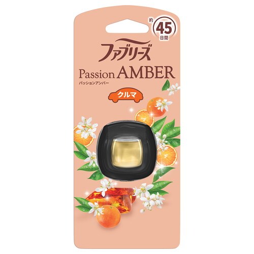 ファブリーズEクリップパッションアンバー×24