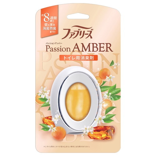 ファブリーズW消臭トイレ用パッションアンバー×24