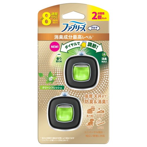 ファブリーズイージークリップクリーン 2P×12