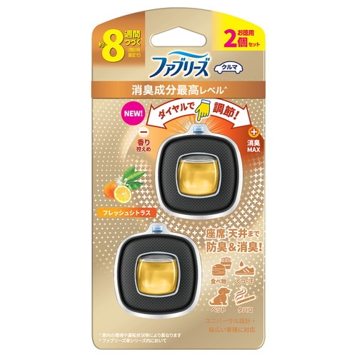 ファブリーズイージークリップシトラス 2P×12