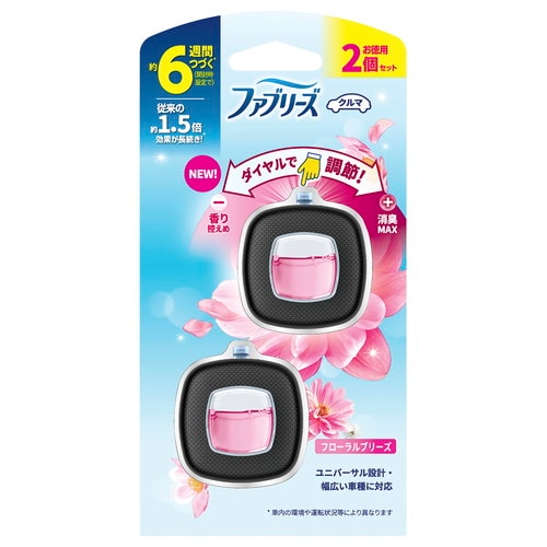 ファブリーズイージークリップフローラル 2P×12