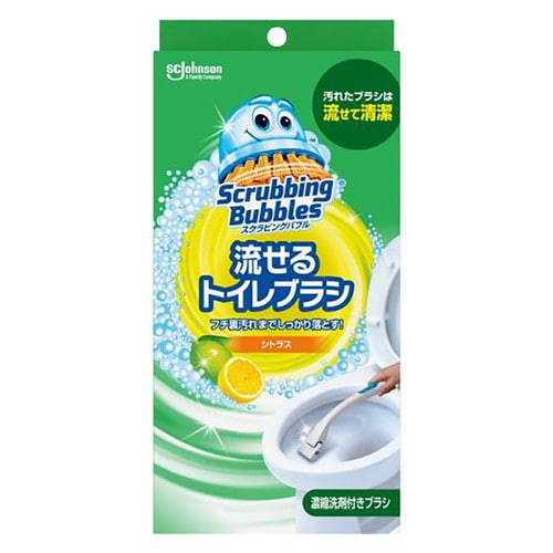 SB流せるトイレブラシシトラス本体×20