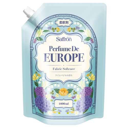 サフロン柔軟剤PDEライムバジル1000ML×10