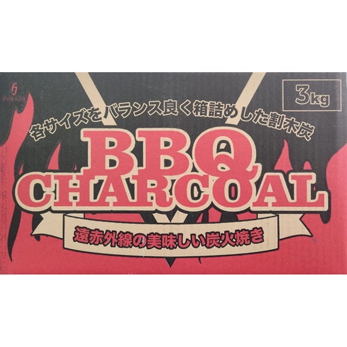 FOL−3I BBQ CHARCOAL 3KG×8