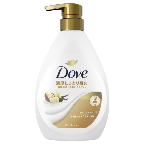 ダヴボディWシアバター&バニラポンプ470G×12