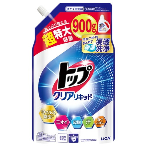 トップクリアリキッド 詰替超特大 900G×12