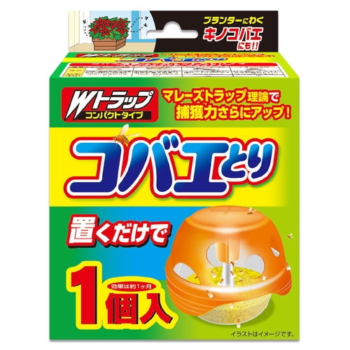 Wトラップ コバエとり 1個入×36