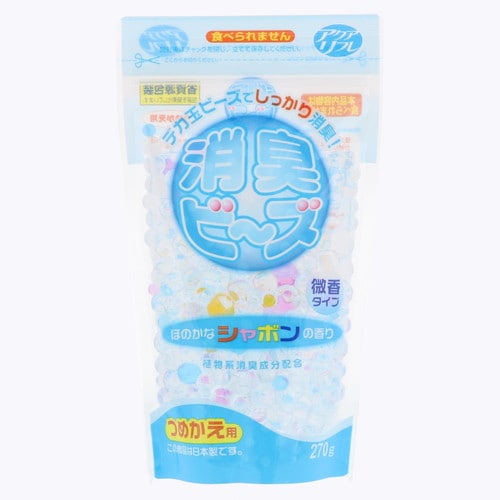 アクアリフレ消臭ビーズ詰替しゃぼん270ML×48