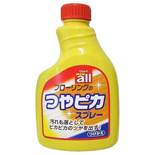 フローリングのつやピカスプレー付替400ML×12
