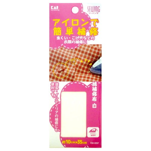 綿補修布白10CM×35CM×360