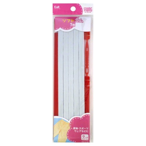 ソフトゴム12コールひも通し・定規付×120