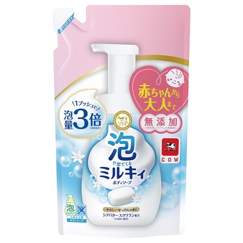 泡ミルキィBSやさしいせっけん替用450ML×16