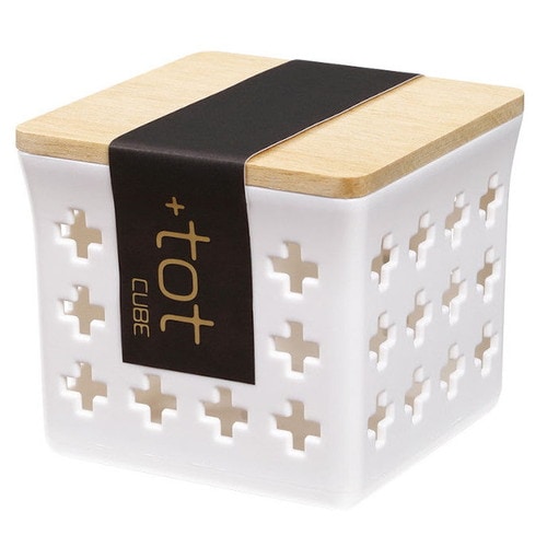 +tot ボックス WOOD CUBE×180