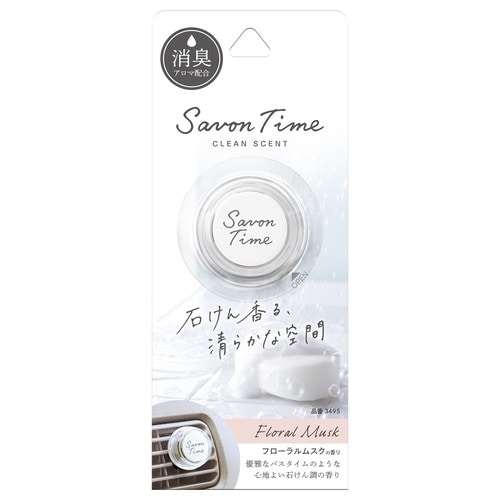 サボンタイムクリップ フローラルムスク×40