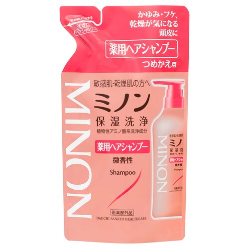 ミノン薬用ヘアシャンプー詰替380ML×28