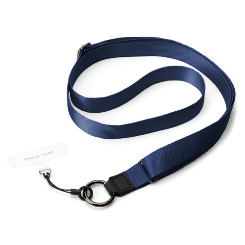 ショルダーストラップ 平紐タイプ ネイビー2セット