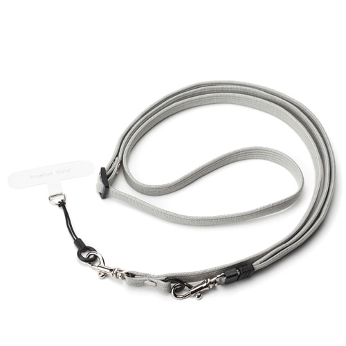 ショルダーストラップ2フックタイプ グレー2セット