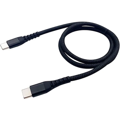 タフケーブルタイプC/タイプC 黒0.5m3セット