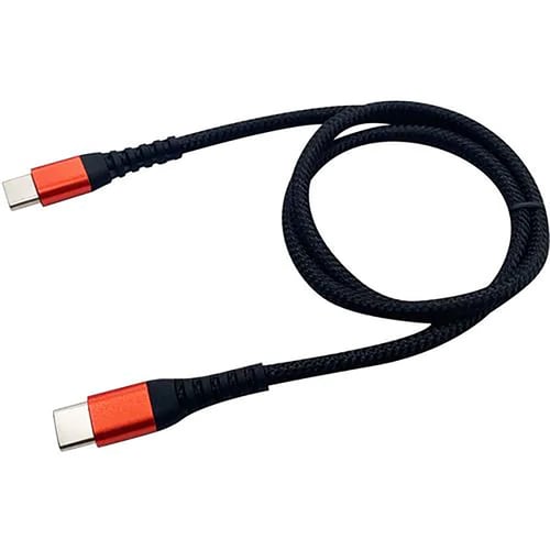 タフケーブルタイプC/タイプC 赤0.5m3セット