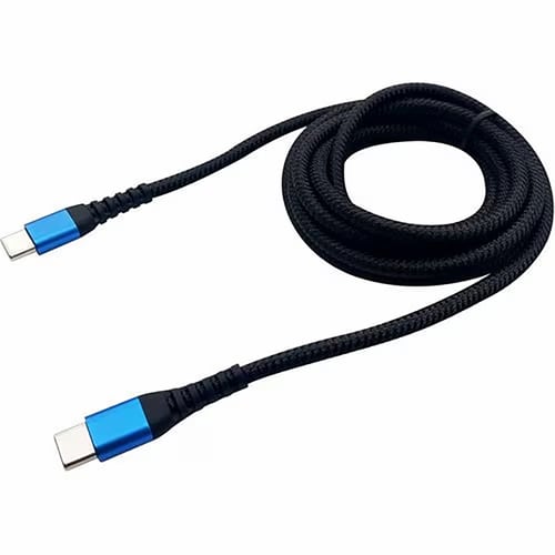 タフケーブルタイプC/タイプC 青1.5m3セット