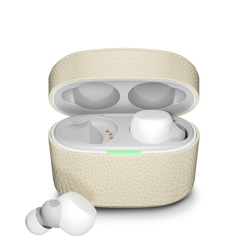 LinkBuds S用 PUレザーケース ベージュ