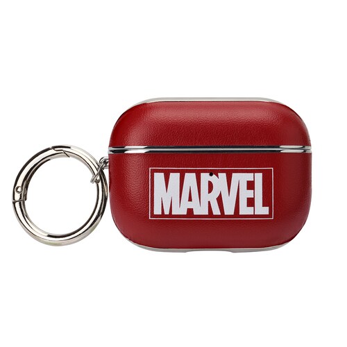 AirPods Pro PUレザーケース マーベル