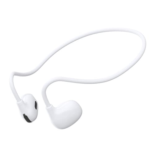 オープンイヤー ワイヤレス ステレオイヤホン 白
