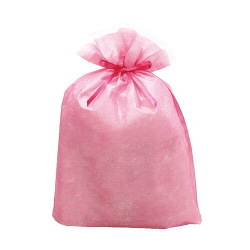 シンテックス巾着BAGマチ付きピンクLL 5セット