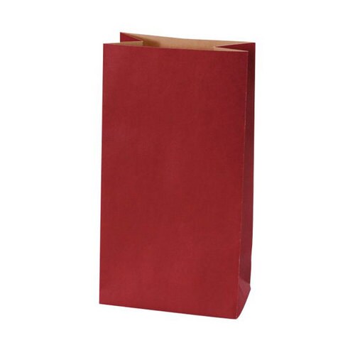角底ペーパーBAGパレットレッド10枚入10セット