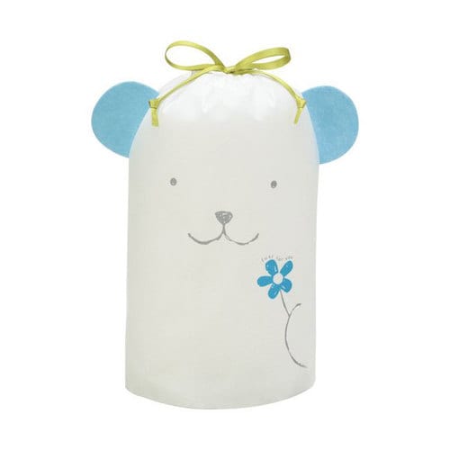 アニマル巾着BAG クマボーイ ブルー 5セット