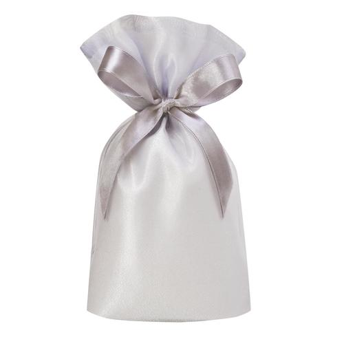 巾着バッグオーガンジーシルバーSサイズ5セット