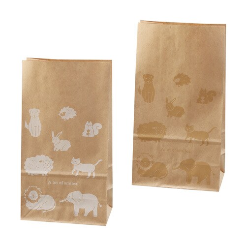 角底BAG アニマル 2種×3枚入 10セット