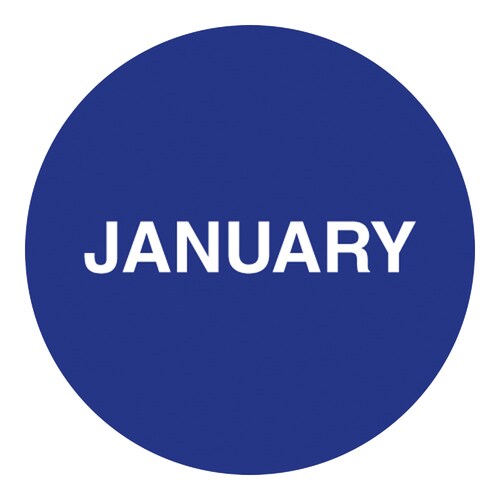 マンスリーラベルφ38mm・英字 LDT