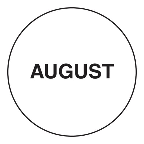 マンスリーラベルφ38mm・英字 LDT