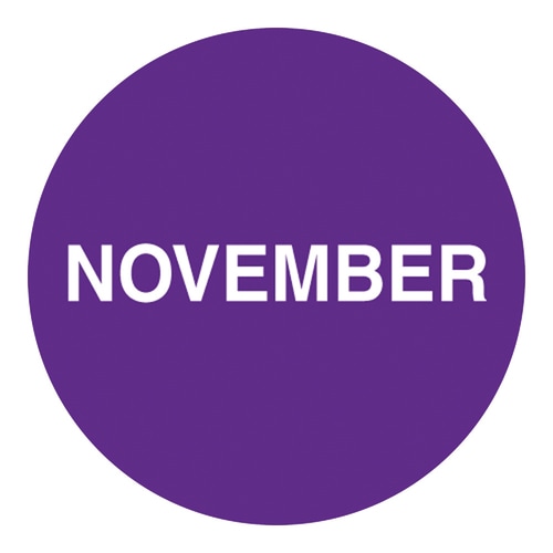 マンスリーラベルφ38mm・英字 LDT