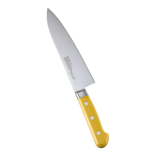 AZT7004牛刀(両刃) 18cm 黄