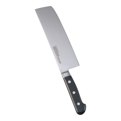 AZT7401菜切(両刃) 18cm 黒