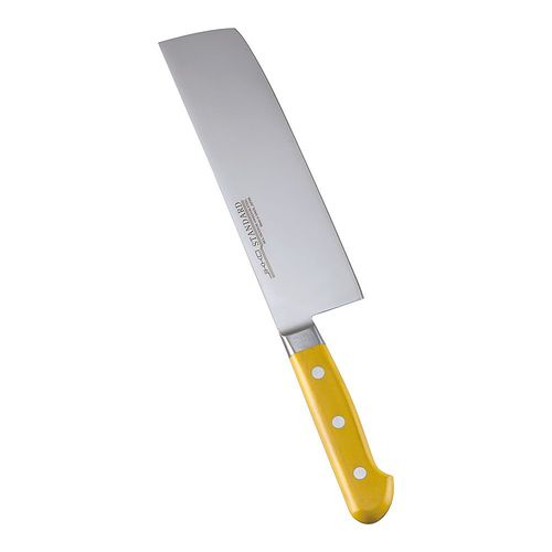 AZT7404菜切(両刃) 18cm 黄