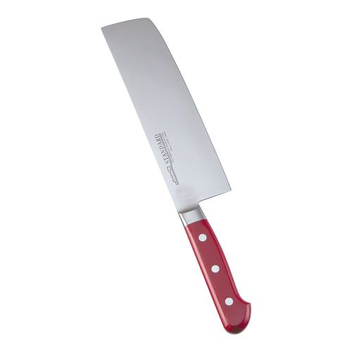AZT7405菜切(両刃) 18cm 赤