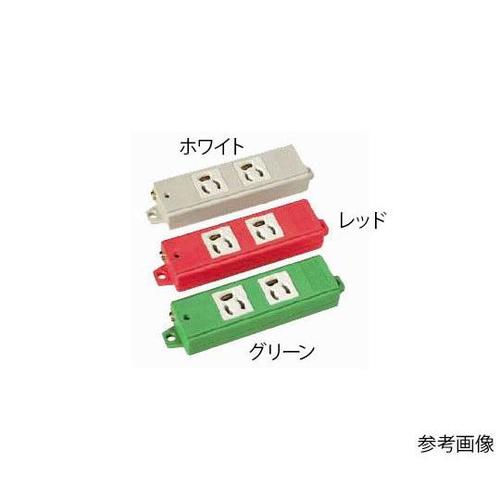 AHY25015G OAタップ2口抜止緑