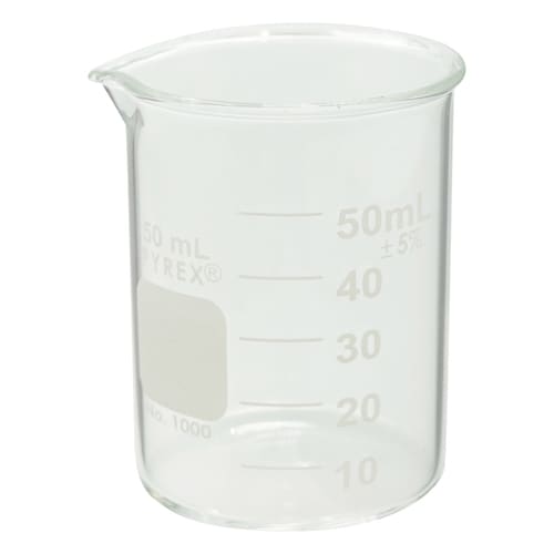 ビーカー PYREX 50mL 1000