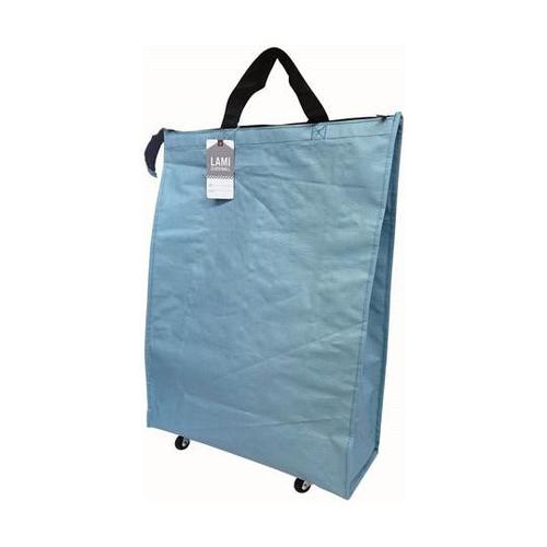 ラミクロスバッグ L キャスター付(ブル