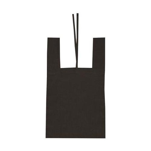 コットンバッグ レジ袋型(ブラック)10