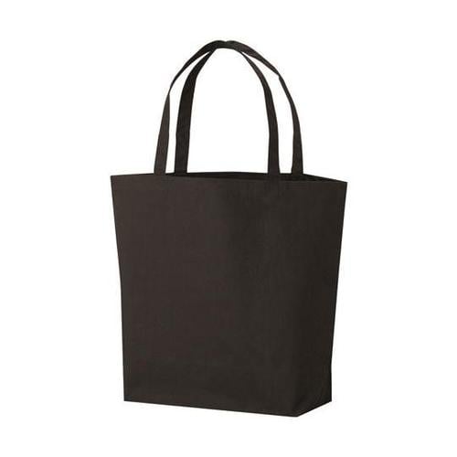 厚手コットンバッグ トートL(ブラック)