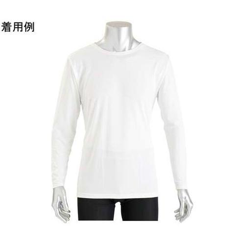 ベーシックTシャツ メンズ 長袖 ホワイ