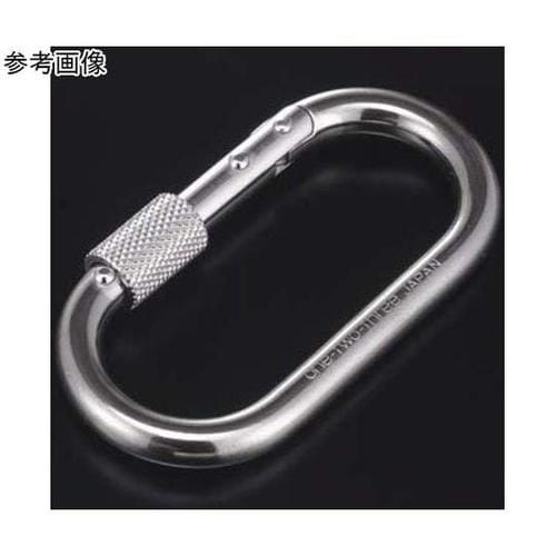 カラビナダブルストッパー 環付き 10mm