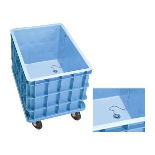 ボックスコンテナ S−200 キャスター底栓付き